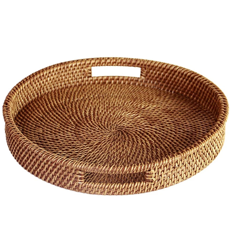 Cesta de Ratán Tejida a Mano | Organizador Decorativo | NovaHome