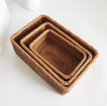 Cesta de Ratán Tejida a Mano | Organizador Decorativo | NovaHome
