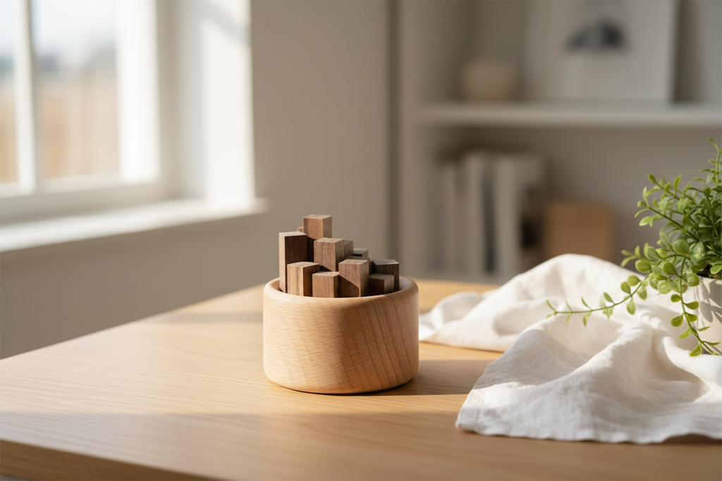 Organizador madera lifestyle