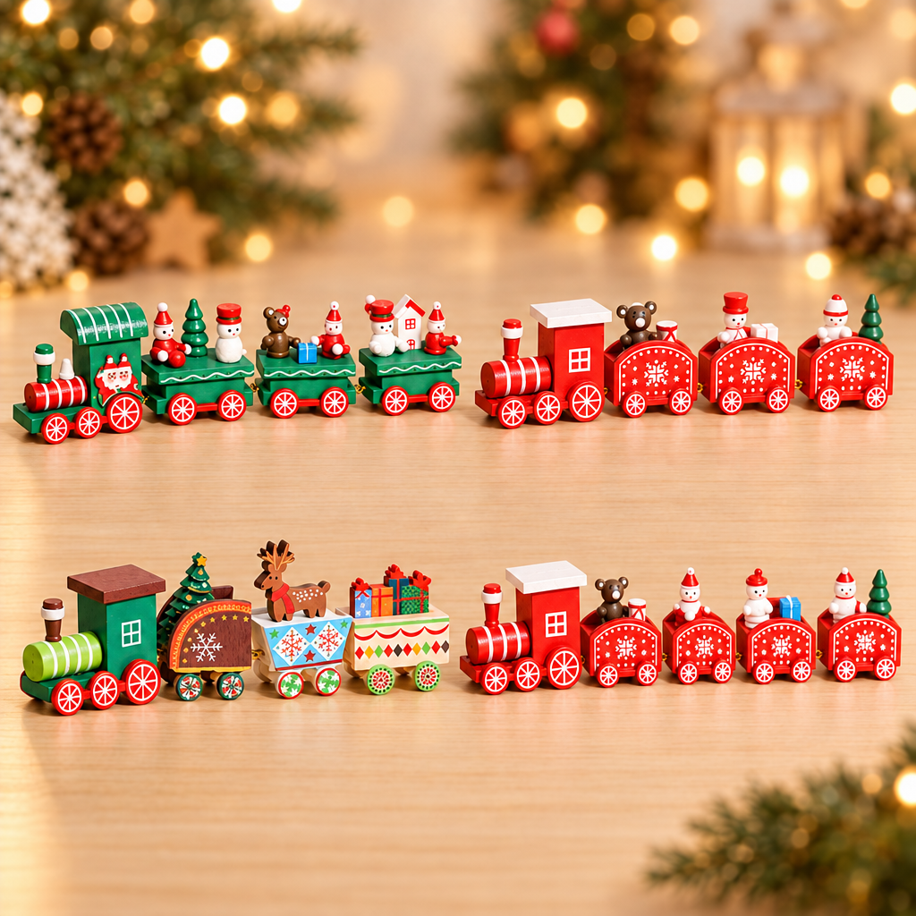 Portada corregida con cuatro trenes navideños